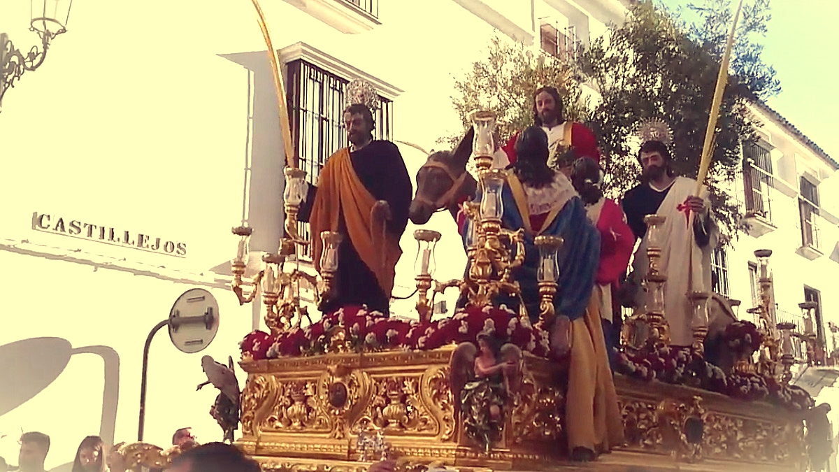 La Borriquita de Estepa, Domingo de Ramos