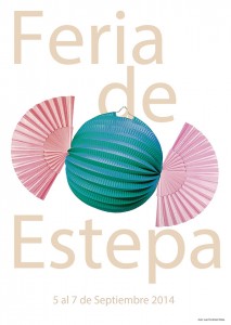 Cartel de la Feria de Estepa 2014