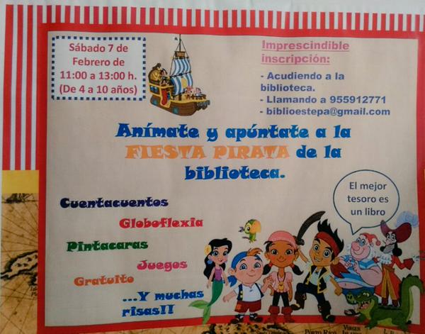 Fiesta-Infantil-Pirata-Biblioteca-Municipal-Estepa-niños-febrero-2015
