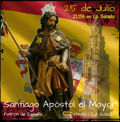El lunes en La Salada, Solemne Eucaristía en honor de Santiago Apostol el Mayor