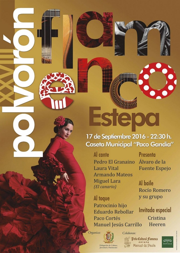 XXVIII edición del Polvorón Flamenco de Estepa 2016