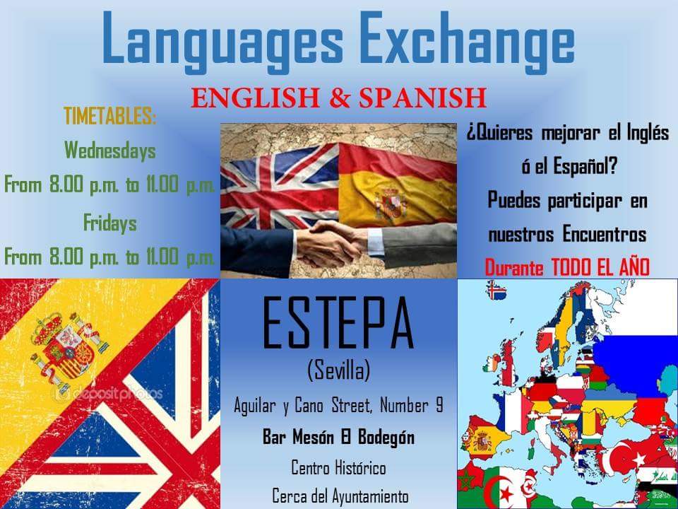 Este viernes, primer intercambio lingüístico en Estepa
