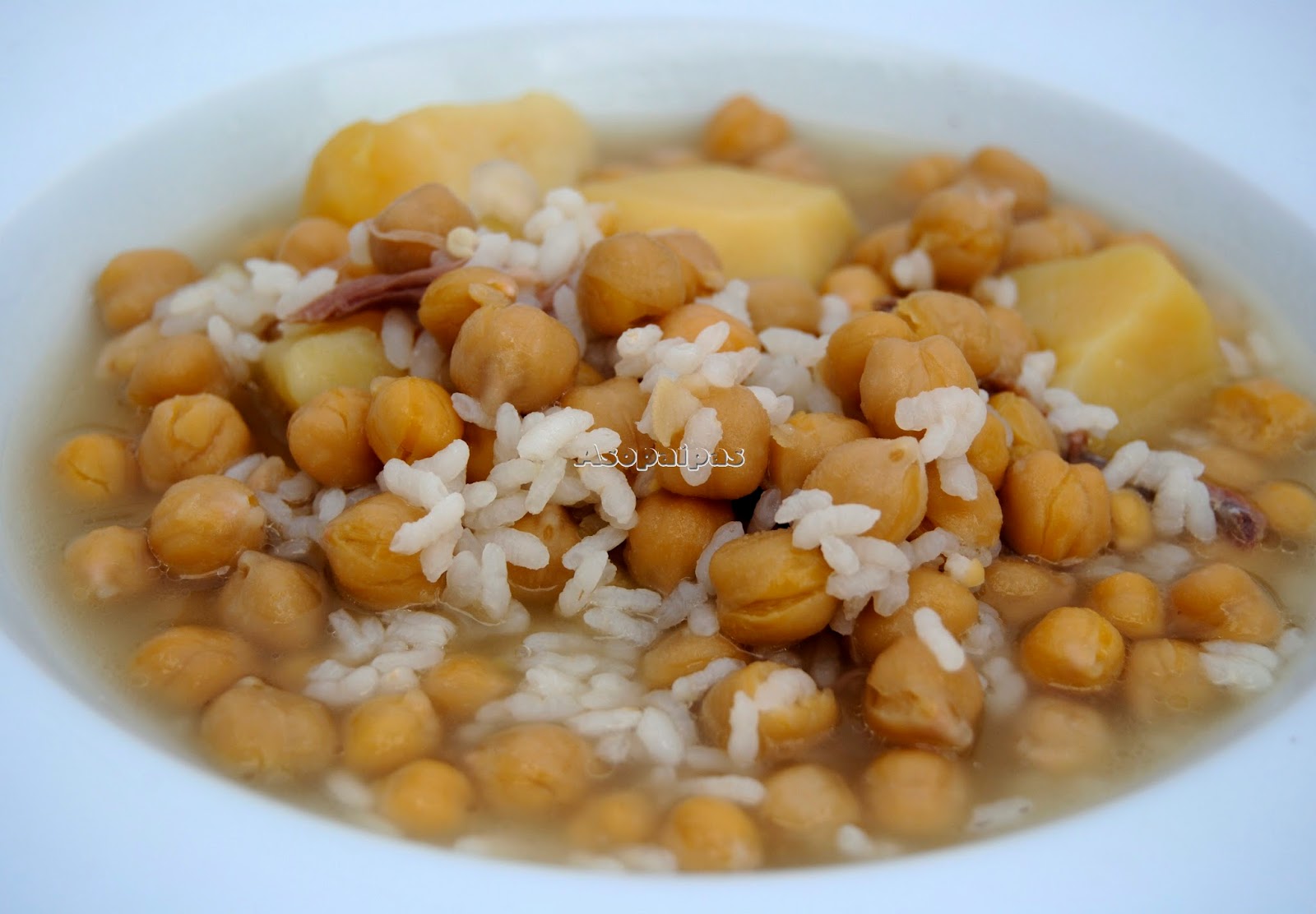 Recetas de la comarca de Estepa: Olla con arroz