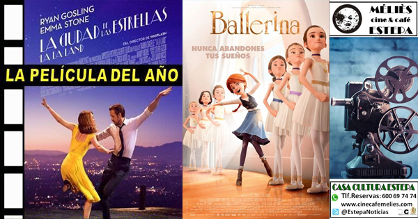 Cine en Estepa: "Ballerina" y "La, La, Land. La ciudad de las estrellas"