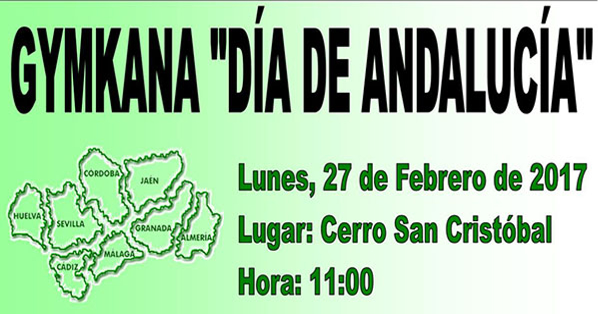 Gymkana del Día de Andalucía 2017 en Estepa