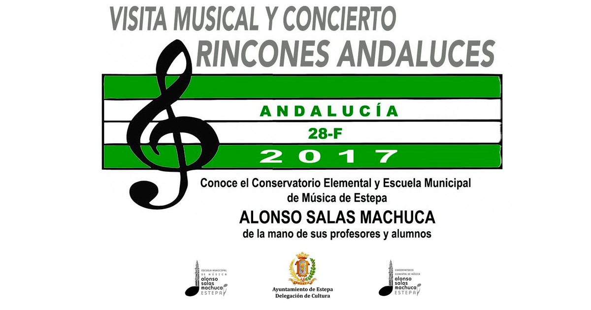 Visita musical y concierto del Conservatorio Elemental y Escuela Municipal de Música de Estepa