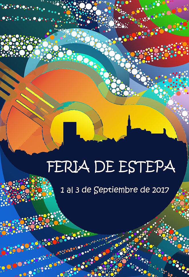 Cartel de la Feria de Estepa 2017