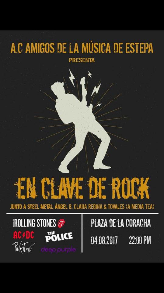 Concierto de rock en Estepa