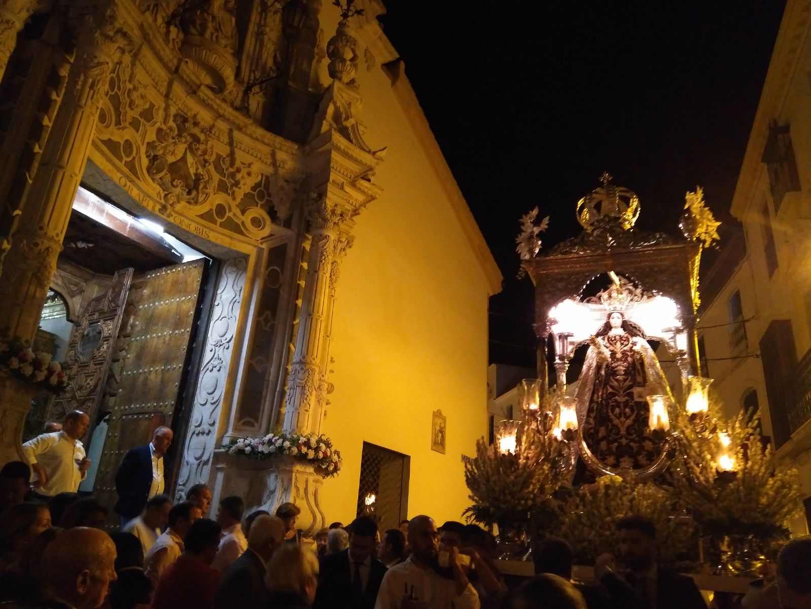 Fotos de Nuestra Señora del Carmen por las calles de Estepa