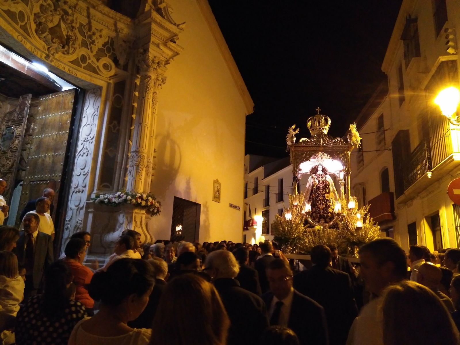 Fotos de Nuestra Señora del Carmen por las calles de Estepa