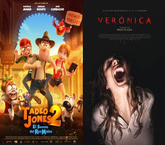 Cine en Estepa: "Tadeo Jones 2" y "Verónica"