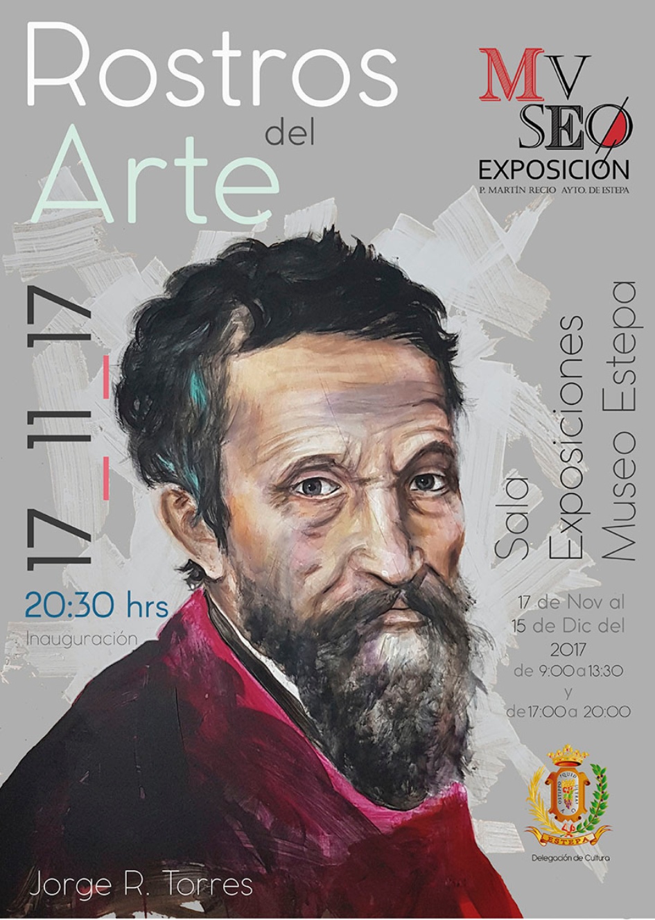 Exposición de pintura en Estepa: "Rostros del Arte"