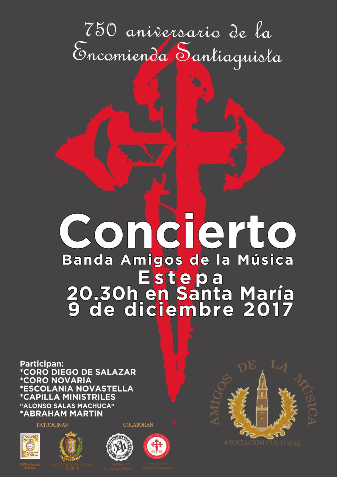 Concierto en Estepa: 750 Aniversario de la Encomienda Santiaguista