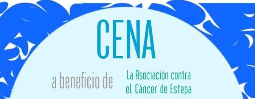Cena benéfica en Estepa a favor de la Asociación contra el cáncer